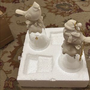 Unfinished Bird Ornaments Set of 2